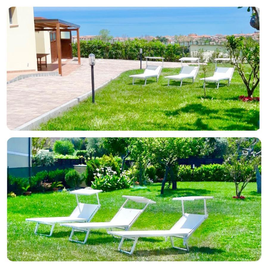 Casa Vacanze Con Vista Mare E Giardino - Amanecer Marzocca di Senigallia Eksteriør bilde
